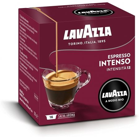 Lavazza Intensamente Cápsulas Modo Mio Caja 16 Unidades Café Intenso